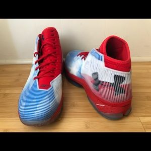 Under Armor UA SC Curry blue red
